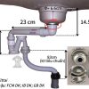 Chậu rửa chén IB-DK FS - Hình ảnh 10