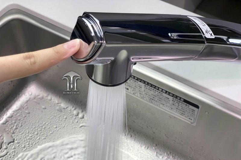 Vòi rửa nóng lạnh có rút dây KM5021T - Hình ảnh 3