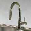 Vòi rửa bát nóng lạnh cao cấp có rút dây KM6061EC - Ảnh 2