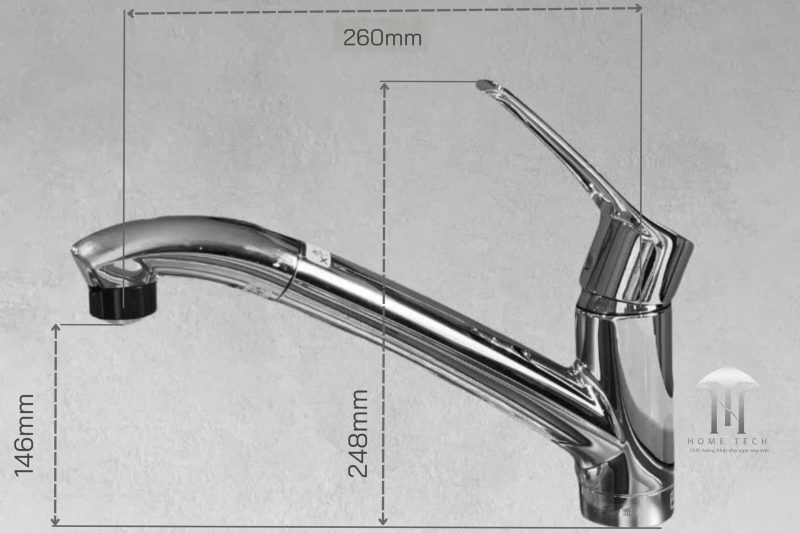 Vòi rửa chén Nhật nội địa KM5031T - Hình ảnh 9