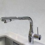 Vòi rửa bát nóng lạnh có rút dây cao cấp KM6101EC