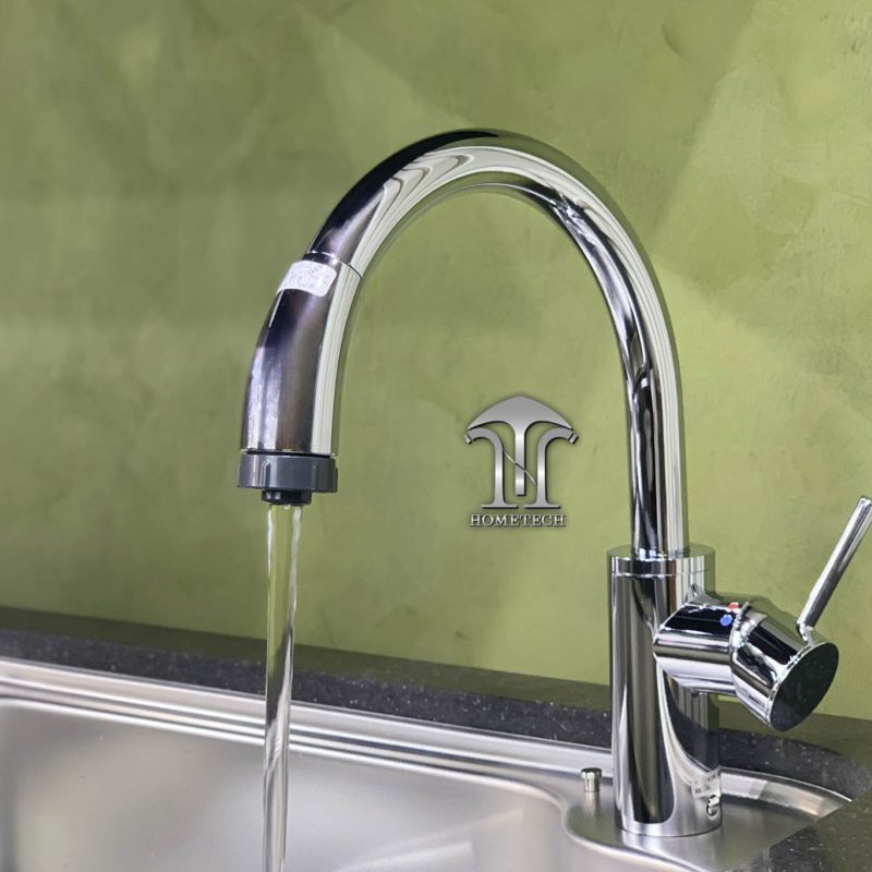 Vòi rửa bát có rút dây KM708G cao cấp