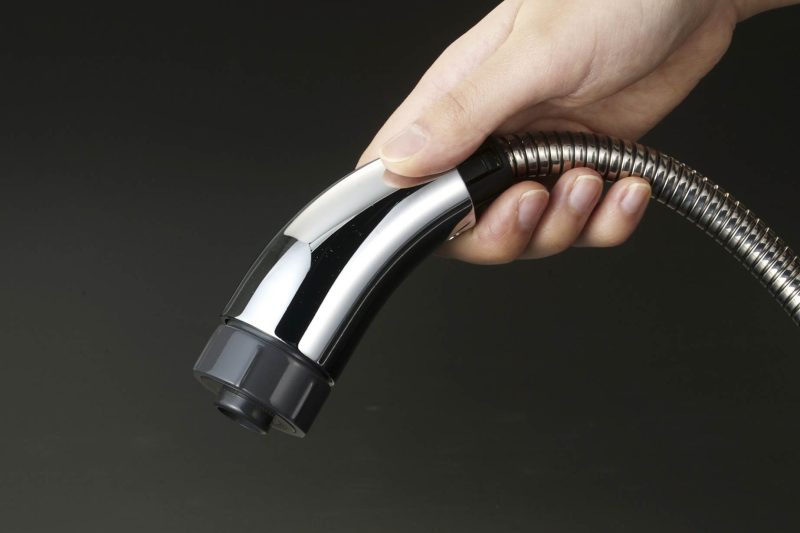 Vòi rửa bát có rút dây KM708G cao cấp - Hình ảnh 6